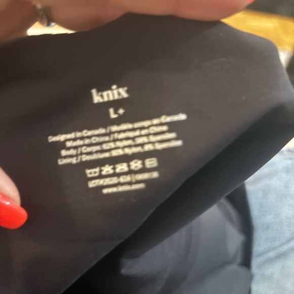 Knix LuxeLift Tank Top - never worn  Large + (bigger chest) - Picture 2 of 3